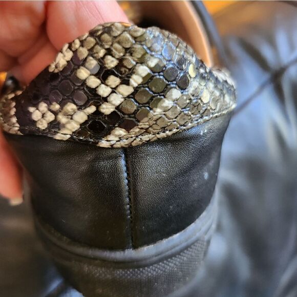 Mia k Collection Women's Black Sneakers with Studs Y2K, Fashionable - Picture 7 of 11